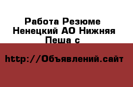 Работа Резюме. Ненецкий АО,Нижняя Пеша с.